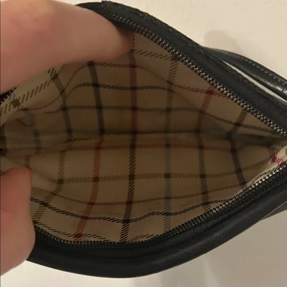 Coach Black Wristlet with Gold Buckle - Picture 3 of 4